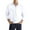 White, variant on Jalioing Long Sleeve Golf Shirt for Men Quarter Zip Collared Casual Dressy Tops Business Fashion Solid T Shirt