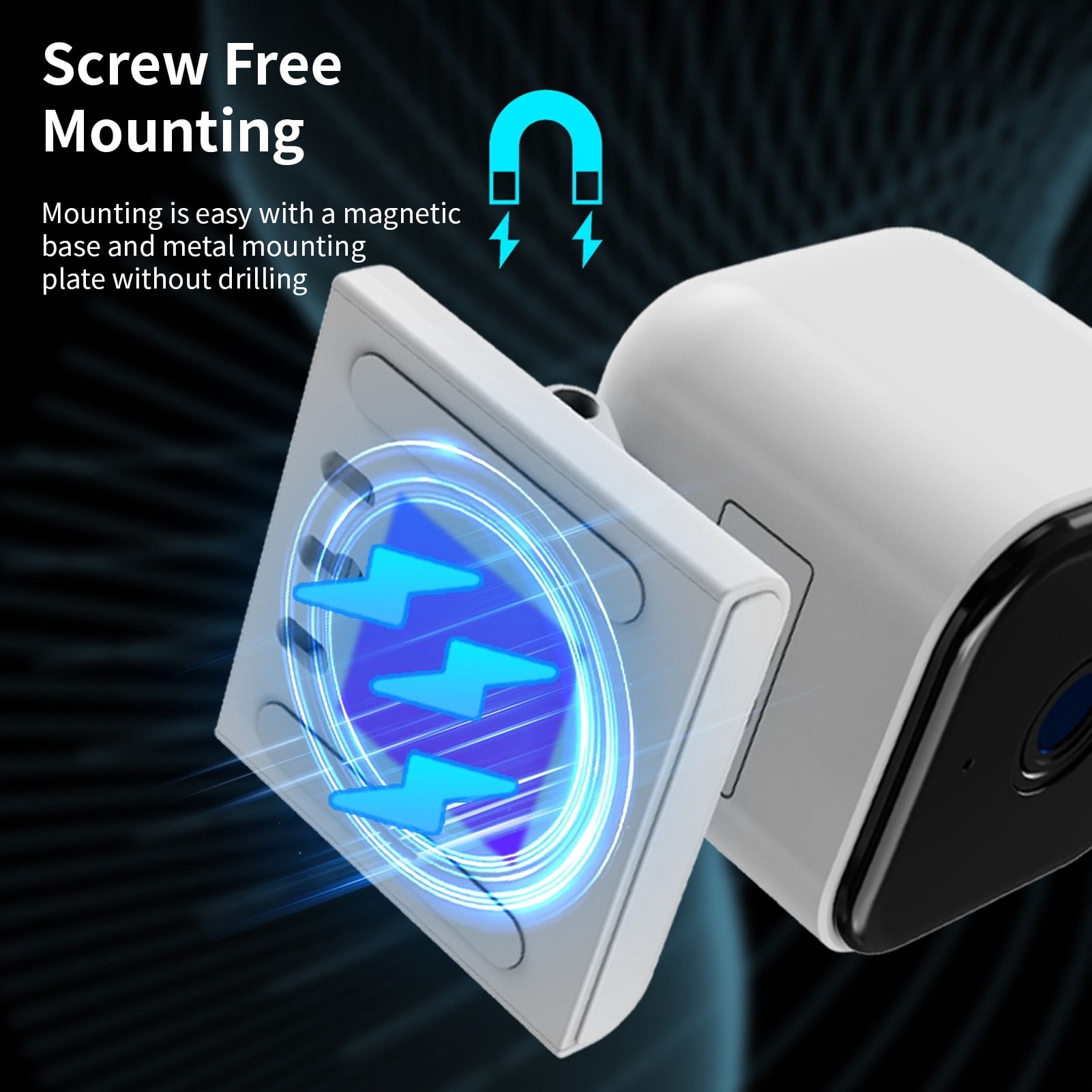 Baby Monitors Night Viewing Camera TY WiFi Camera Indoor Outdoor Security Camera 4MP HD Two Way Audio Night Viewing Motion Detection Easy Installation BT Connection 256GB Memory Card Support