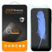 [2-Pack] Supershieldz Designed for Apple iPhone XS Tempered Glass Screen Protector, Anti-Scratch, Anti-Fingerprint, Bubble Free