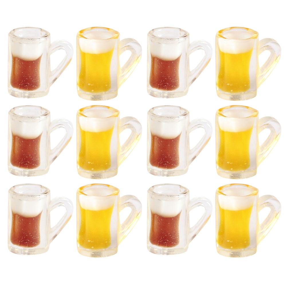 Tiny house kit 20Pcs Mini Beer Mugs Decorative Beer Mug Models Tiny