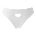 thumbnail image 5 of Rotm Bikini Bottom High Waisted Bikini Bottoms Ruched Tummy Control Swim Bottom Bathing Suits for Women White,L, 5 of 7