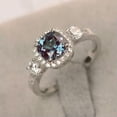 thumbnail image 2 of Women Jewelry Cubic Zircon 925 Silver Rings Charm Engagement Party Gifts Sz 6-10, 2 of 6