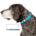 thumbnail image 6 of Aniplex of America Pet Collar, Dog Collar Metal Seatbelt Buckle, Demon Slayer Giyu and Sabito Warding Mask Pose Blue, 20 to 31 Inches 1.5 Inch Wide, 6 of 8