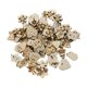 thumbnail image 4 of 50 Piezas De En Surtida, Corte Hueco, licencia, Corte, Rebanadas, Adornos Para , Manualidades, Tarjetas De Artesanía, Suministros Soledad Formas navideñas de madera, 4 of 9