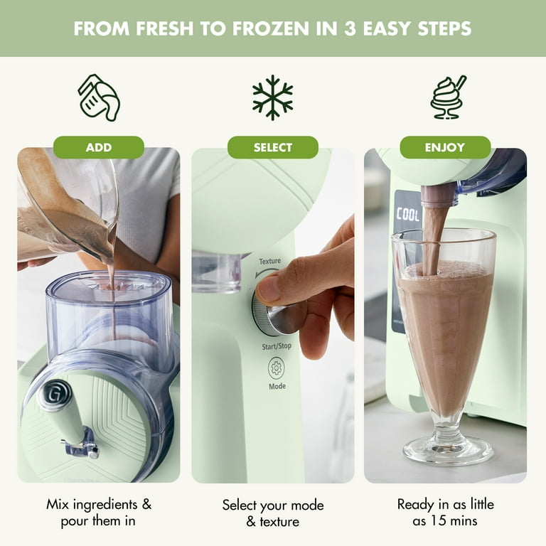 GreenPan Frost 6 Mode, Ice Cream, Frozen Drink & Milkshake Maker