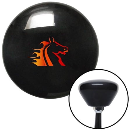 American Shifter Horse on Fire Black Retro Shift Knob with M16 x 1.5 Insert Shifter Auto Manual Brody