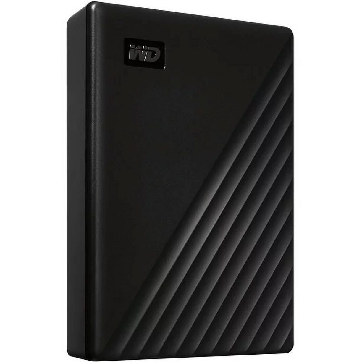 WD 4TB My Passport Portable External Hard Drive, Black - WDBPKJ0040BBK-WEWM