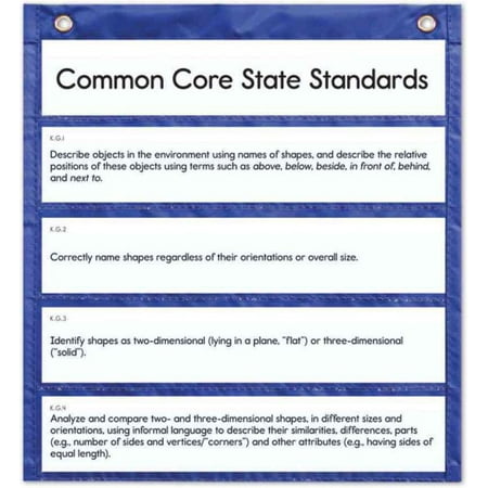 - Daily Standards Pocket Chart