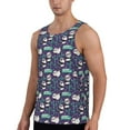 thumbnail image 2 of Xecao Bamboo Panda Men's Tank Top Workout Quick Dry Sleeveless Gym Jogging Muscle Shirts Summer Swim Beach Tops, 2 of 9