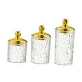 thumbnail image 2 of Fiocias 3 Pieces Sealed Storage Jars with Airtight Lids Decorative Kitchen Canisters for argyle, 2 of 9