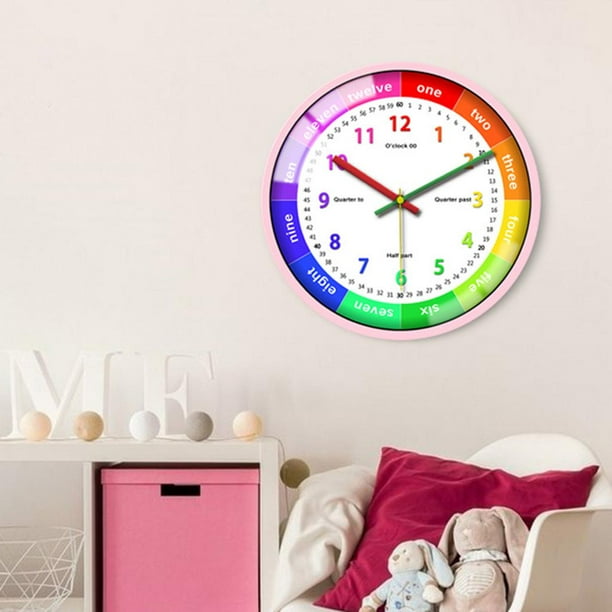 narración reloj señanza, habitación niño decoración de Reloj de