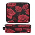 thumbnail image 2 of Hair Tools Storage with Heat Resistant Mat- The Perfect Red Rose Pattern Printed Curling Iron Travel Bag/Flat Iron Case for Women, 2 of 8