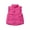 Hot Pink, variant on Girls Winter Vest Lightweight Sleeveless Warm Outerwear Puffer Vest Padded Gilet Kids Vest Jacket
