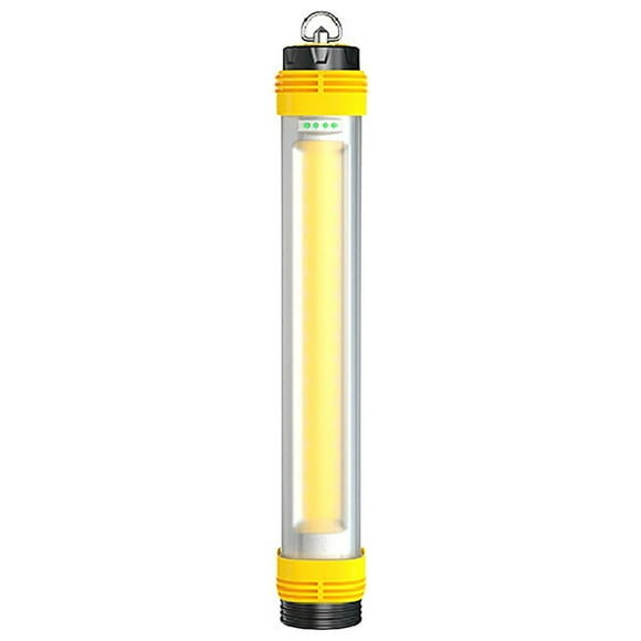 Yhmxh Camping Essentials Travel Essentials Camping Gear COB Camping Light Auto Repair Work Light Flashlight With Alarm Portable Campfire