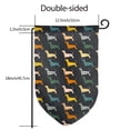 thumbnail image 7 of Wukai Plaid Dachshund Print Garden Flag 12.5x18 Inch Double Sided Sun-resistant Rain-resistant, Wrinkle-resistant Colorfast(Only Flag), 7 of 7