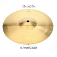 thumbnail image 4 of Cymbales Splash, Son Croustillant Apparence Classique Fine Exécution Batterie Cymbale Instrument de Musique Accessoire pour Batterie, 4 of 8