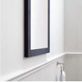 thumbnail image 4 of Home Decorators Collection Woodfall 34 in. W x 34 in. H Square Framed Wall Mount Bathroom Vanity Mirror in Midnight Blue, 4 of 7