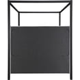 thumbnail image 5 of Meridian Furniture Kelly Grey Boucle Fabric Full Bed, 5 of 8