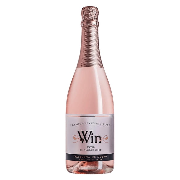 Pack de 4 Bebida Carbonatada Win Rose Sin Alcohol 750 ml