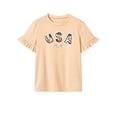 thumbnail image 1 of Camiseta para mujer de verano, suave, clásica, de ajuste regular, con cuello redondo, para vacaciones y senderismo SG, 1 of 7