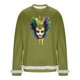thumbnail image 3 of RKSTN Carnival Party Sweatshirts for Men Oversized Crew Neck Carnival Graphic Print Versatile Fleece Sweatshirt Mens Casual Round Neck Relaxed Fits Comfy Pullover Sweatshirt Top Fall Winter Clothes, 3 of 7