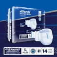 thumbnail image 5 of Attends Overnight Adult Incontinence Brief L Heavy Absorbency Overnight, DDEW30, Severe, 14 Ct, 5 of 11