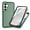 Green, variant on TECH CIRCLE Matte Translucent Case for Samsung Galaxy A17 5G, 360° Full Body Cover with Built-in Screen Protector Shockproof Case,Clear