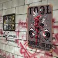 thumbnail image 4 of Banda Herramientas Placa Metal Vintage Pintura Hierro Rectangular Del Pared 30x40cm, 4 of 9