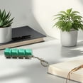 thumbnail image 1 of Stress Relieving Novelty Mechanical Keyboard Keychain Toy with Illuminating Light Up Function for and Relaxation, 1 of 2