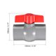 thumbnail image 2 of Ofertas Únicas Válvula de Bola de 50 mm para Conexión de Tubería de Suministro de Agua Gris 2 Pcs, 2 of 3