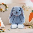 thumbnail image 6 of ToyKingdee Adorable Floppy Ear Bunny Plush with Decorative Bandana, Soft Cuddly Stuffed Animal for Kids and Gifting, 6 of 6