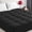Black, variant on WISHEAD Extra Thick Mattress Topper, Twin Size Mattress Pad 400TC Cooling Pillow Top for Back Pain, Quilted Fitted Mattress Protector with 8-21" Deep Pocket, Soft & Breathable, White