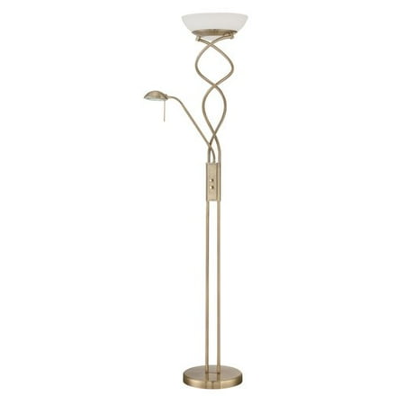 - Kendal Lighting Twist + 72'' Torchiere Floor Lamp