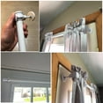 thumbnail image 3 of MUTUACTOR 2PCS Magnetic Curtains Rods,Heavy-Duty White Magnetic Door Curtain Rods for Metal Doors 13” to 26”,No Drilling Anti-slip Window Curtain Rods Adjustable Y-Clamp Magnetic Holders for Curtains, 3 of 6
