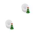 thumbnail image 3 of Inteprter Suministros de moldes para galletas, molde en relieve para cocina, elaboración de postres, fundición de Fondant, troquel de aniversario, Árbol de Navidad 03 2piezas Inteprter CBP272524, 3 of 6