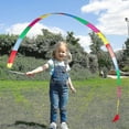 thumbnail image 5 of 5 Pcs 2m Artistic Streamer Rhythmic Gymnastics Ribbon Wands - Dance Ribbons Set, 5 of 5