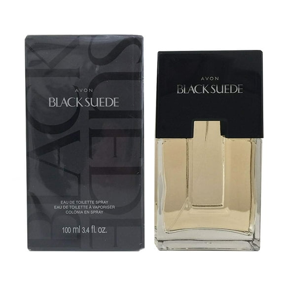Avon Black Suede Eau de Toilette for Men, 3.4 fl. oz