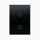 thumbnail image 2 of Interruptor inteligente, interruptor de pared inteligente con Wi-Fi, interruptores táctiles Wi-Fi de 2,4 GHz, compatible con interruptores de pared de EE. UU., 2 interruptores temporizadores, 2 of 6