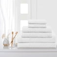 thumbnail image 2 of Superior Egyptian Cotton Two Pattern and Solid 6-Piece Towel Set, 2 of 5