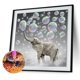 thumbnail image 1 of Cuadros Decorativos Diamante Pintura Cuadrado Diamante DIY Elefante y Burbuja Tmvgtek embutido en tela, 1 of 9