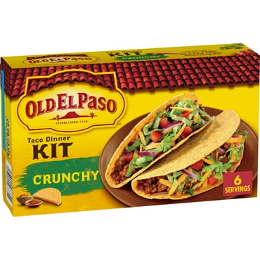 Old El Paso Taco Dinner Kit, Crunchy, Easy Meal Prep, 8.8 oz.