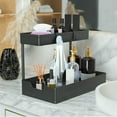 thumbnail image 4 of LSLJS Under Sink Shelf, Pull Out Sliding Cabinet Organizer, Multi Purpose Narrow Space L Shaped Under Sink Organizer and Storage for Kitchen Bathroom Storage, Shelf for Storage, 4 of 5