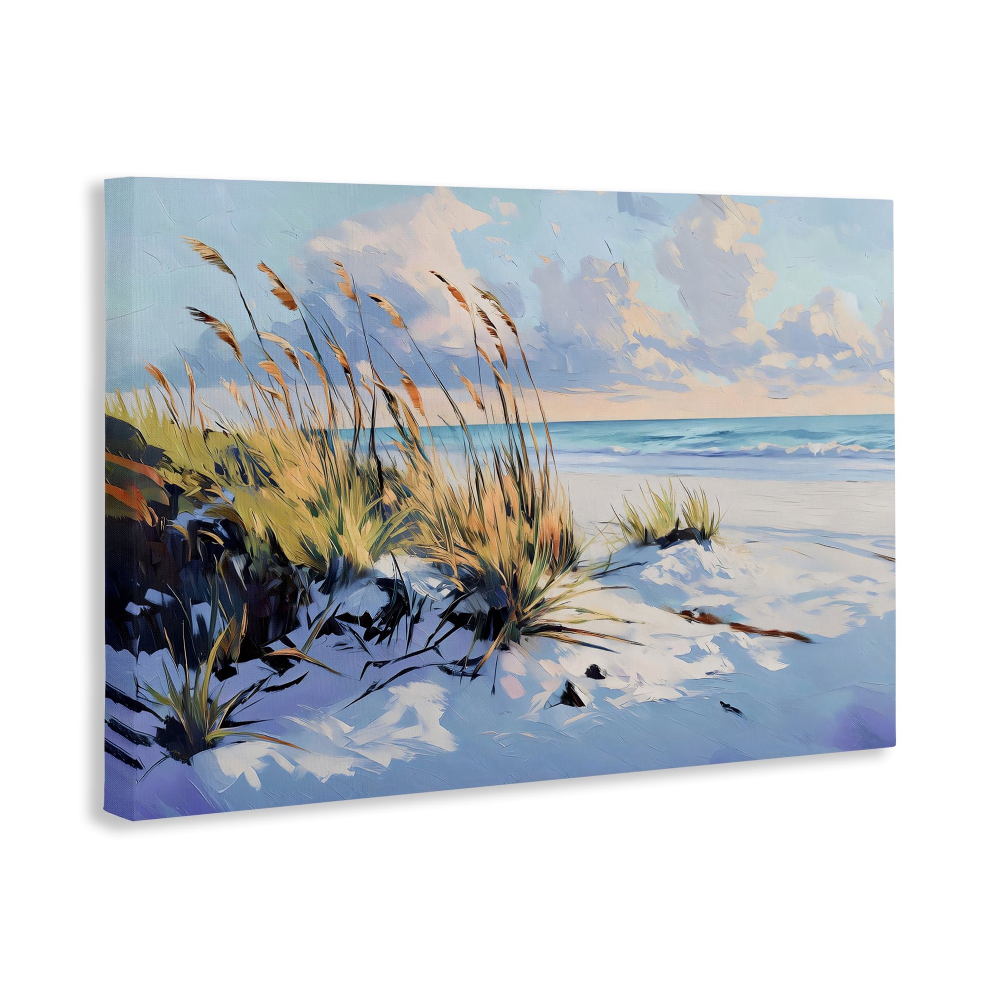 Stupell Industries Grassy Sand Dunes Beach Canvas Wall Art, design by Gina Kelly