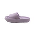 thumbnail image 4 of Women's Fashionable Solid Color Slippers In Rose Red With Neon Pink Single Strap, 4 of 4