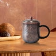 thumbnail image 1 of Taza de café de cobre, taza de mulas de Moscú, Teaware de 500ml, taza de té de cobre martillado, taza Masrapa, taza de cobre puro para restaurante de Color A, 1 of 8