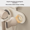 thumbnail image 2 of Hair Dryer Holder Wall Mounted, Hair Dryer Organizer Self Adhesive Compatible with Blow Dryer BlowDryer Holder Wall Mounted for Bathroom milky white, 2 of 5