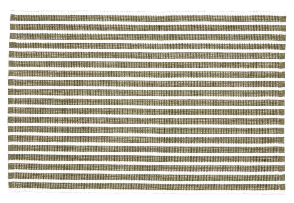 Ashton & Willow Olive Green Farmhouse Tabletop Kitchen Harmony Cotton