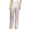 thumbnail image 6 of Pajama Pants Women, Glitter Light Pearl Sweatpants Soft Sleep Lounge Pants, Casual PJ Bottoms Pants with Pockets, 6 of 7