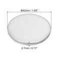 thumbnail image 2 of 42mm Steel Disc, 20Pcs Metal Stamping Blanks Tags Circle Round Metal Plate Strike 2.7mm for Laser Engraving Stamping, 2 of 7