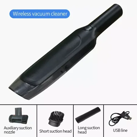 

Vacuum Cleaner Car Home Dual Use Cleaning Cleaner Strong Suction Handheld Rechargeable Wet/Dry Vacuum Cleaner